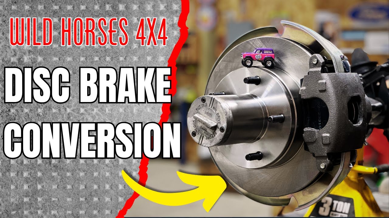 THE BEST disc brake conversion for your Bronco!!
