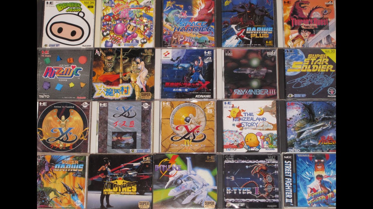 My PC Engine collection, revisited