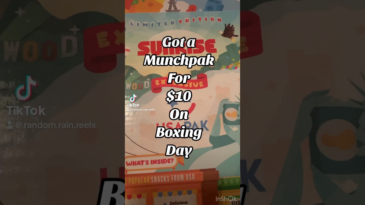 Munchpak unboxing #munchpak #americancandy #boxingday #snackboxreview # #candy #snacksvideo