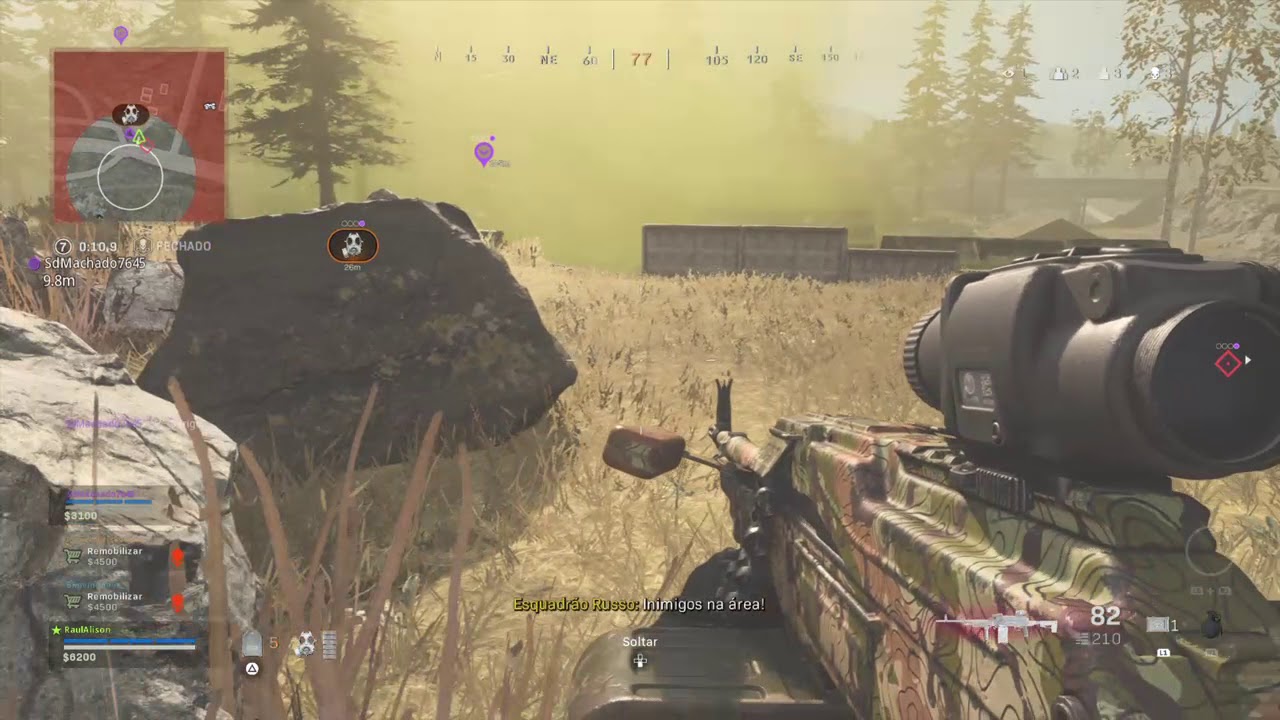 COD: Warzone. Quando a gente ganha o vídeo corta minha última kill. Mas tudo bem...