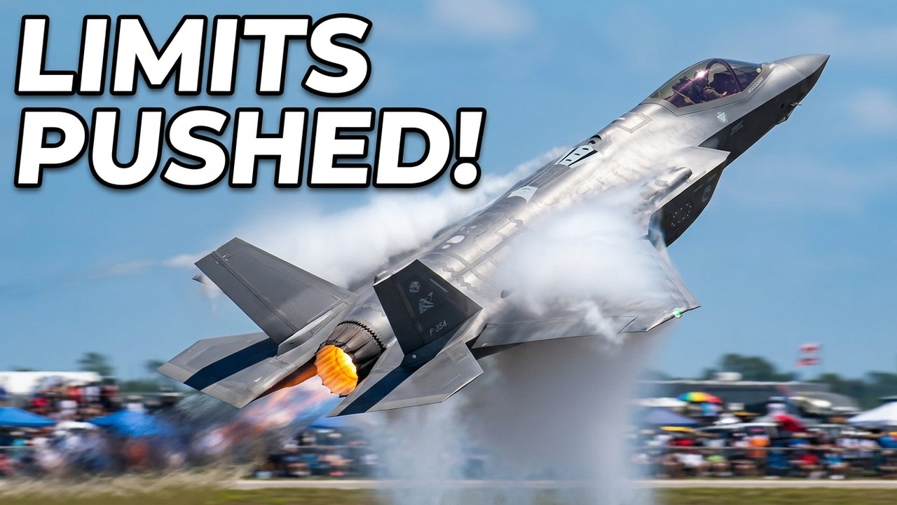 Watch The F35a Lightning 2 Show Off At Sun N Fun 2024 Day 4 Air Show!