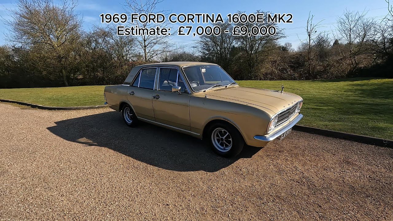 1969 FORD CORTINA 1600E MK2