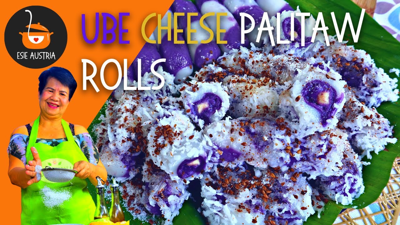 UBE CHEESE PALITAW ROLLS
