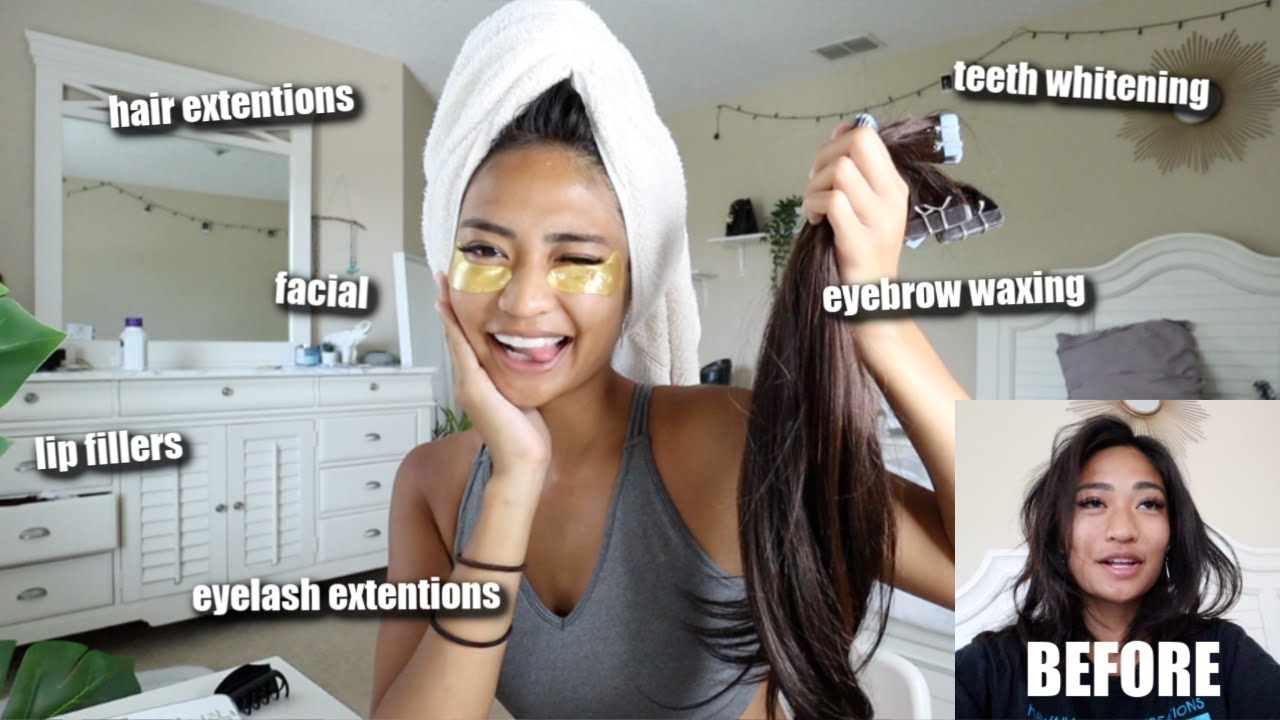 ATTEMPTING TO GLOW UP BEFORE COLLEGE *the guide to being a catfish*