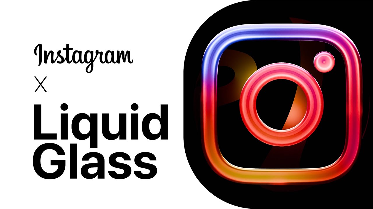 Instagram Meets Apple Liquid Glass &mdash; UI Redesign