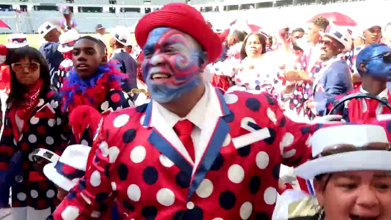 Twizza JUVIE BOYZ ENTERTAINERS @ Cape Town Staduim 24 February 2018 Klopse/minstrels/ coons