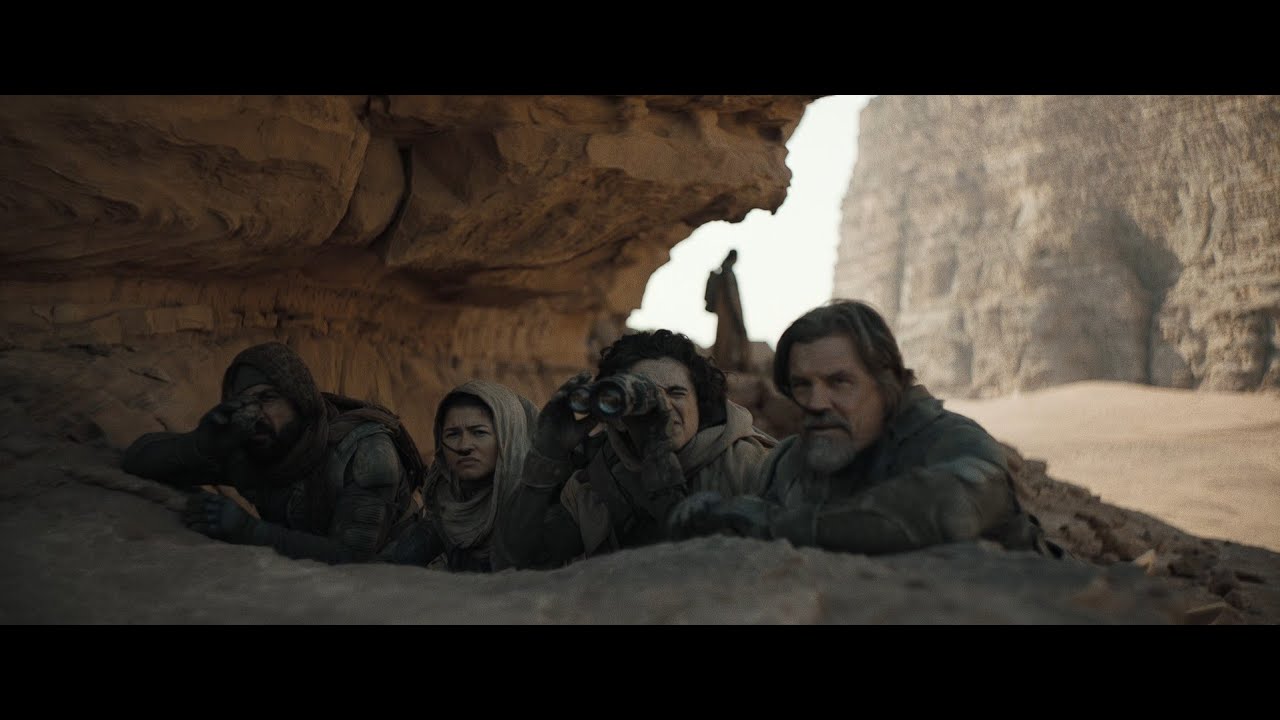 Dune :Part Two (2024) (4K) - Gurney leads Paul and Fremen into finding the Atomic warheads(Nukes)