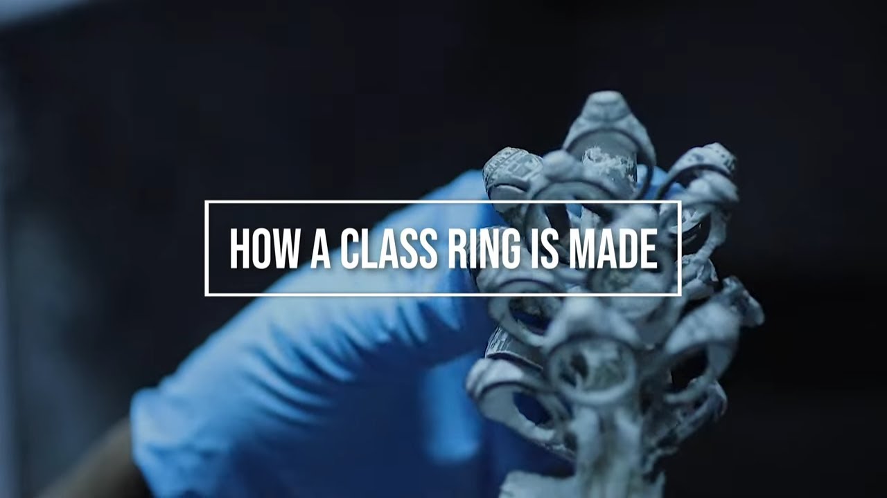 How a class ring is made! 💍 #herffjones #classring