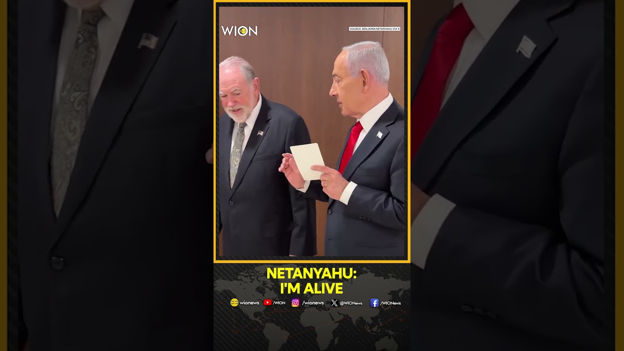 Iran War: Netanyahu Posts Video With US Envoy Amid Viral Death Rumours | WION News