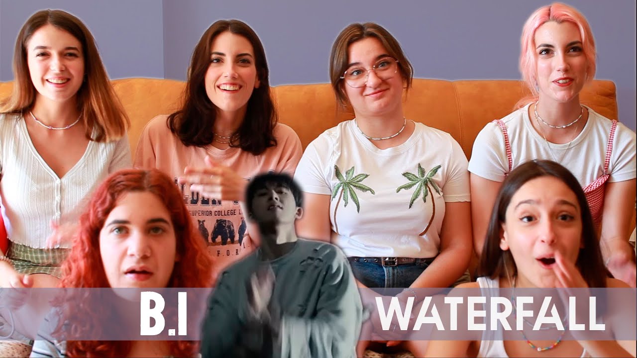 B.I 비아이 - ‘WATERFALL’ PERFORMANCE FILM  | Spanish college students REACTION (ENG SUB)