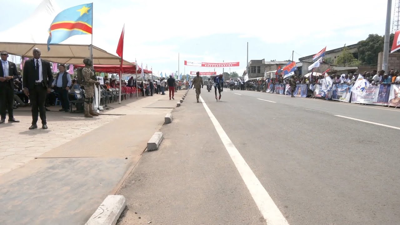 Chinese-rehabilitated avenue in DR Congo opens to traffic