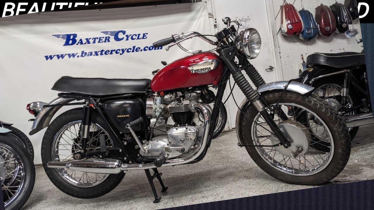 True Vintage 1968 Triumph Bonneville T120R - Classic Beauty, Classic Speed - Wow!