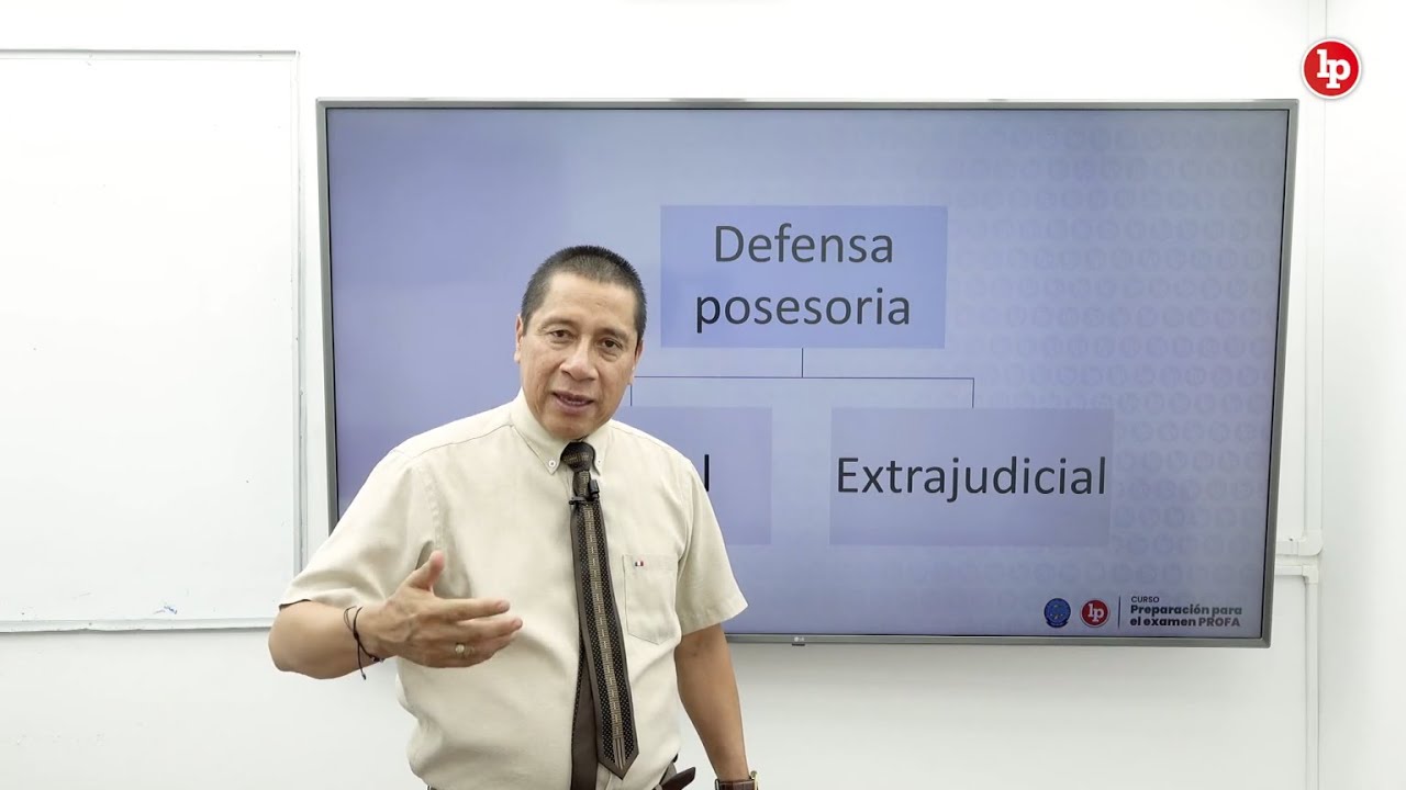 Clase gratis para aspirantes a notarios: derecho de posesi&oacute;n y defensa posesoria