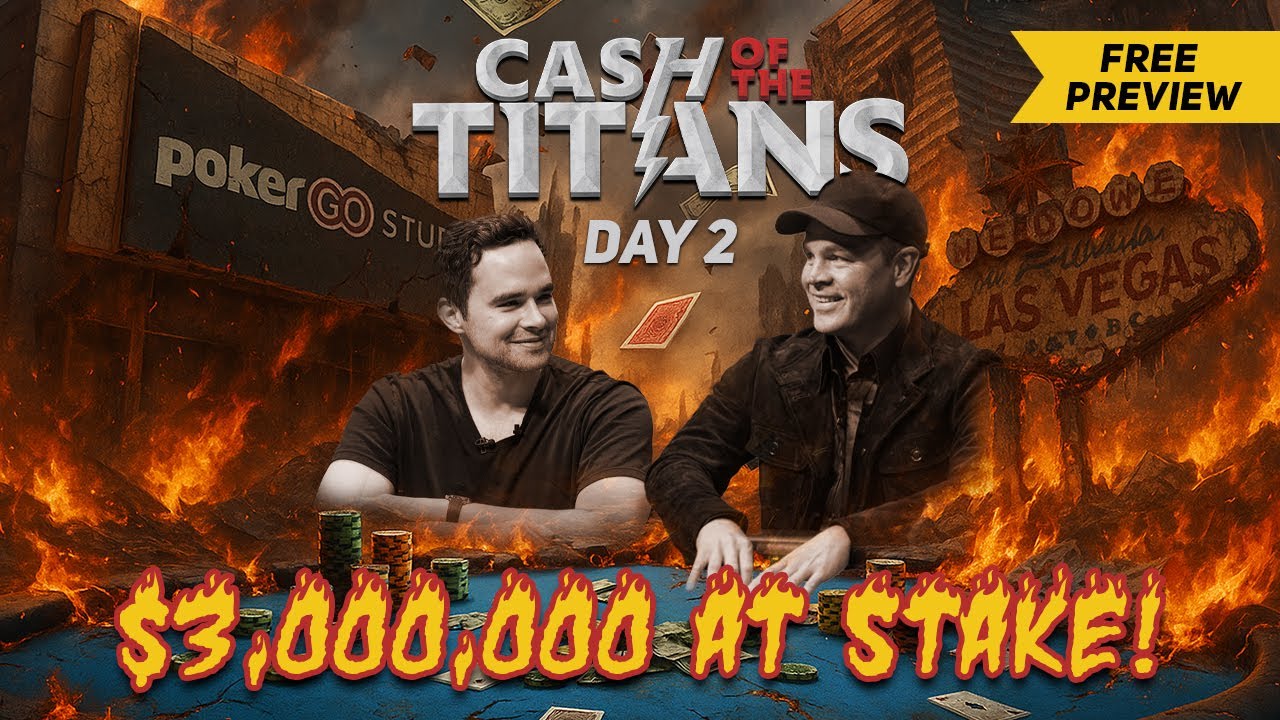 The BIGGEST Cash Game in Las Vegas LIVE with Alan Keating & Andrew Robl | Free Preview
