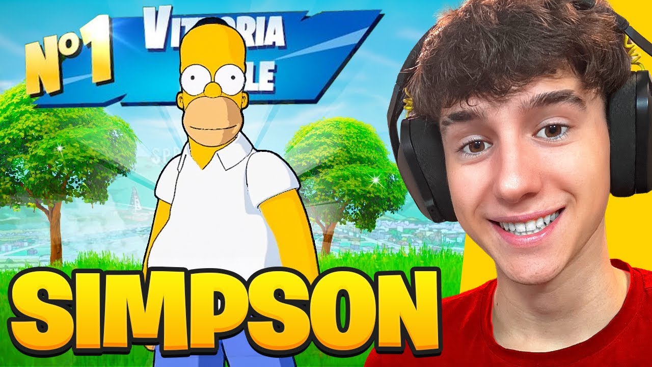 Provo la Nuova season dei SIMPSON MA... Fortnite ITA