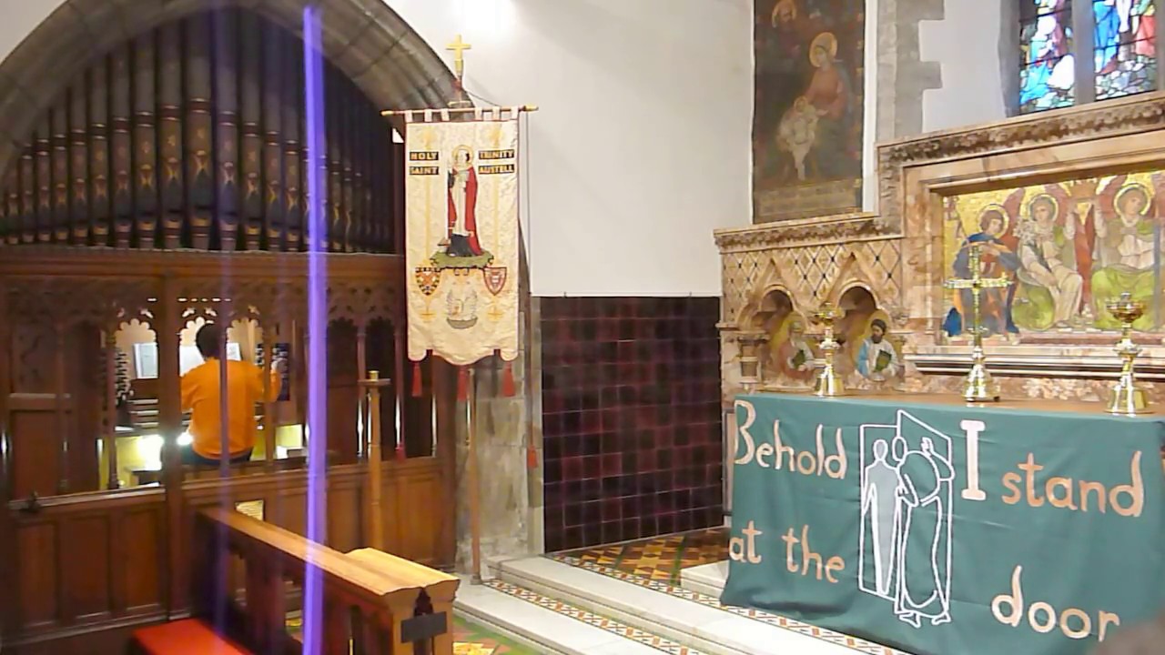 Knocking, knocking, who is there? (Sankey hymn) - pipe organ, Holy Trinity Church, St Austell