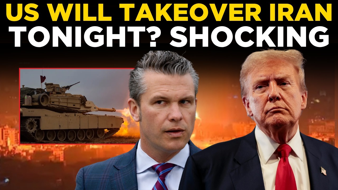 US IRAN WAR LIVE: US Prepares Takeover Of Iran Tonight Amid Rising War Tensions | IRAN WAR | TRUMP
