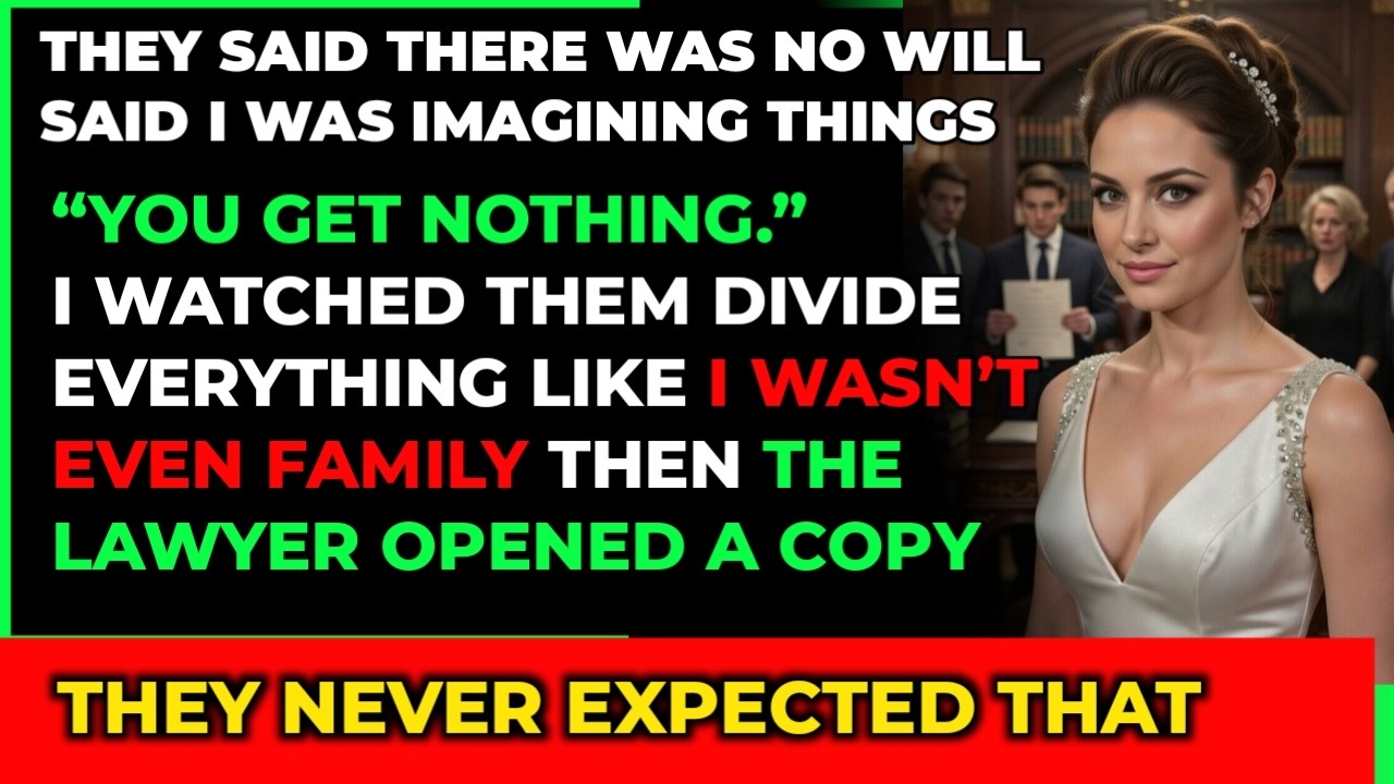 My Parents Hid the Will—Until the Lawyer Found a Copy