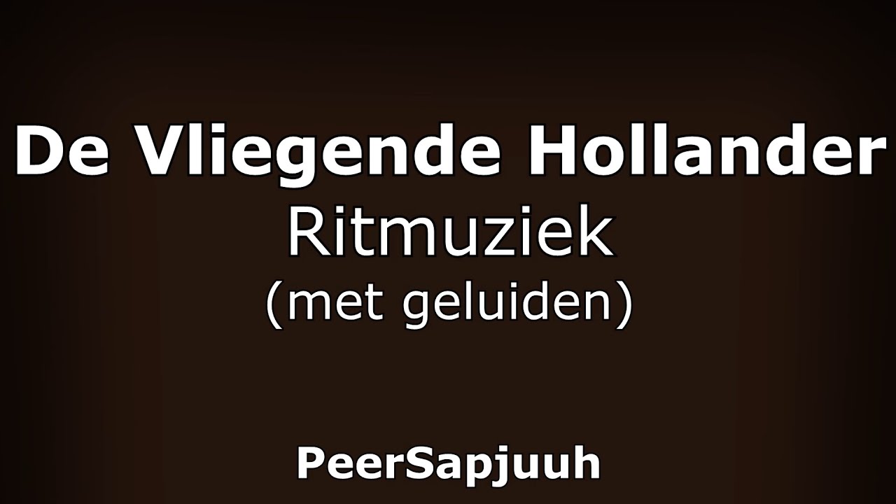 Ritmuziek (met geluiden) - De Vliegende Hollander | Efteling muziek