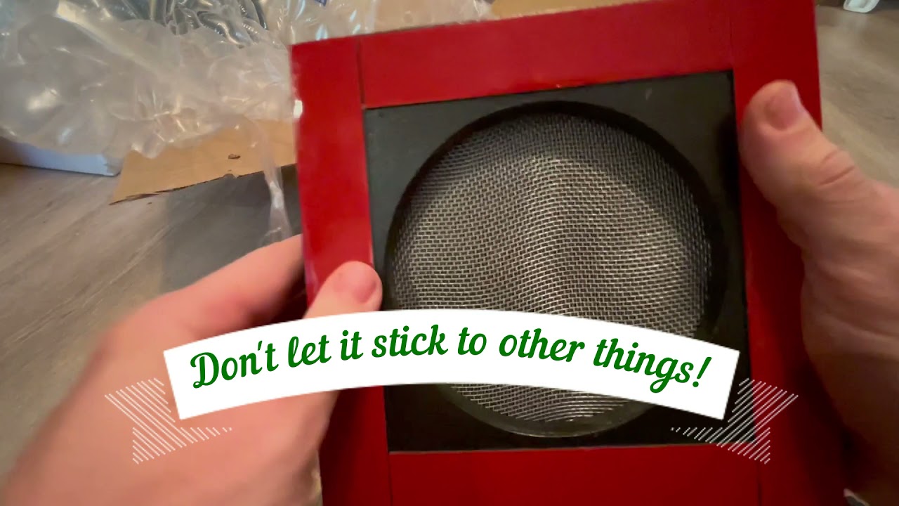 Sticky Stealth Carbon Filter (for hydroponics fan ports)