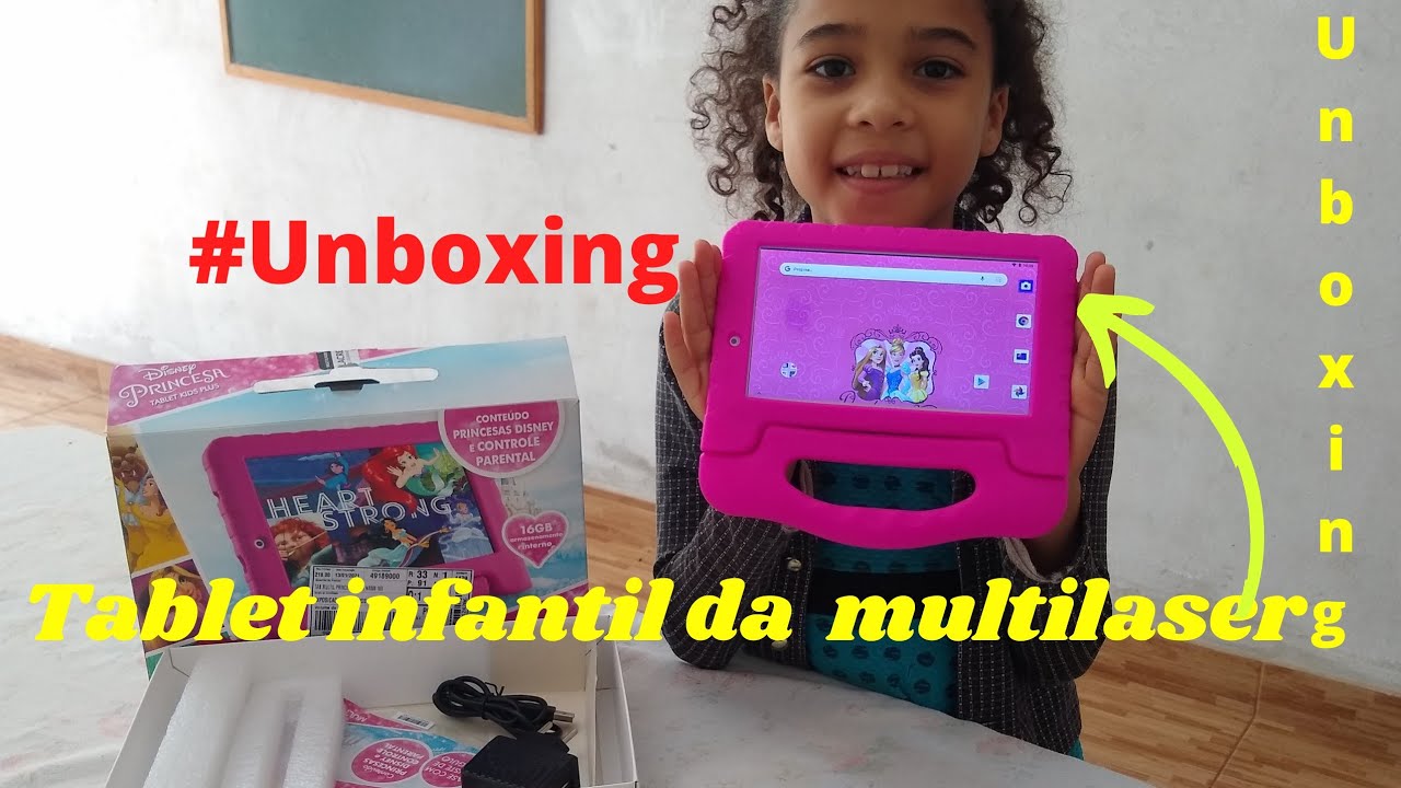 Tablet infantil da multilaser
