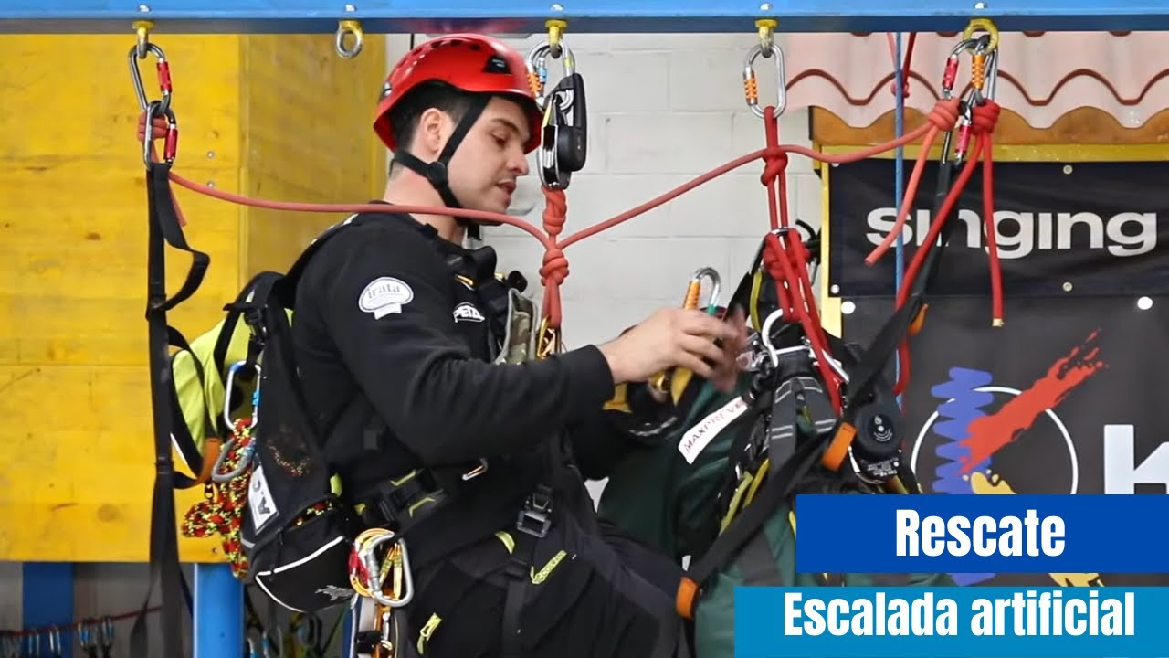 IRATA nivel 2: Rescate en escalada artificial