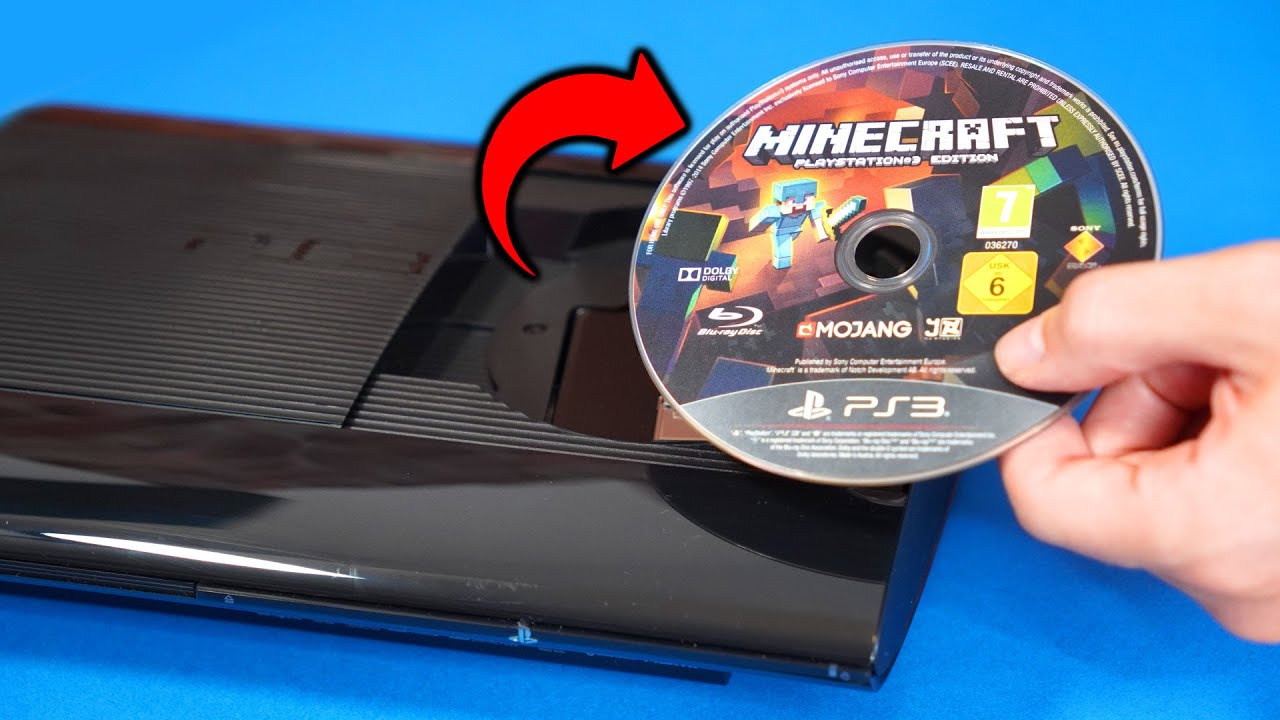 me Compré el MINECRAFT para el PLAYSTATION 3 😈 (valió $10)