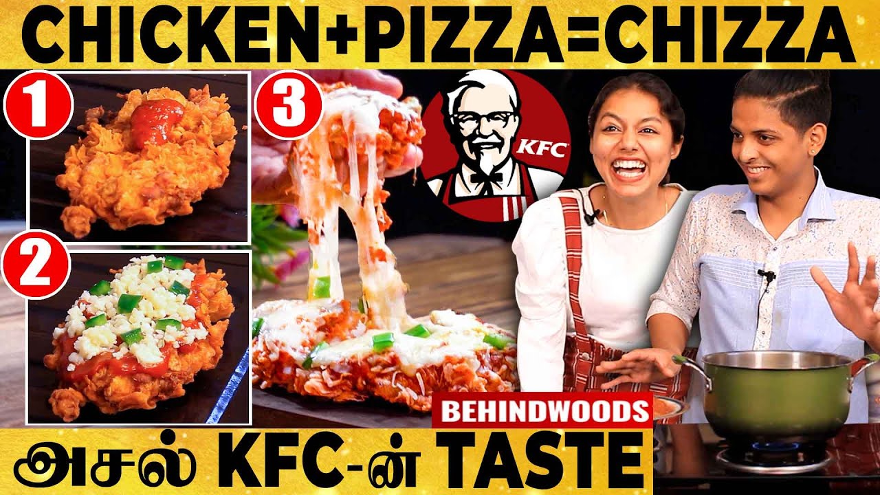 MOUTH WATERING🤤Preparation of KFC's CHIZZAAA!!!😍Best Crunchy and Cheesy DISH! CHIZZA Ft. Chef YKU