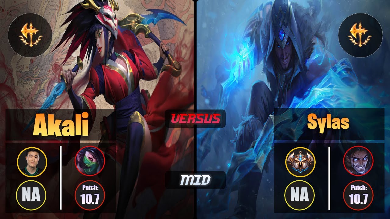 Pobelter AKALI (Mid) [Conqueror] VS SYLAS - Challenger NA Patch 10.7
