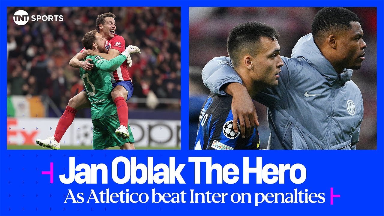 FULL PENALTY SHOOTOUT | Atlético beat Inter on penalties to reach Champions League quarter-finals 🤩