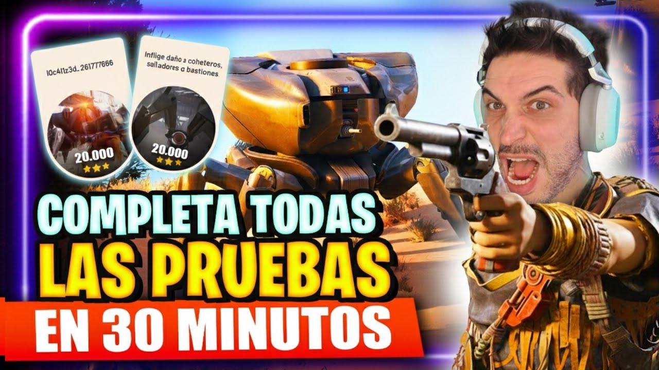 ⭐ TODAS las PRUEBAS SEMANALES 3 ESTRELLAS en 1 SOLA RUN | ARC Raiders Ruta Perfecta