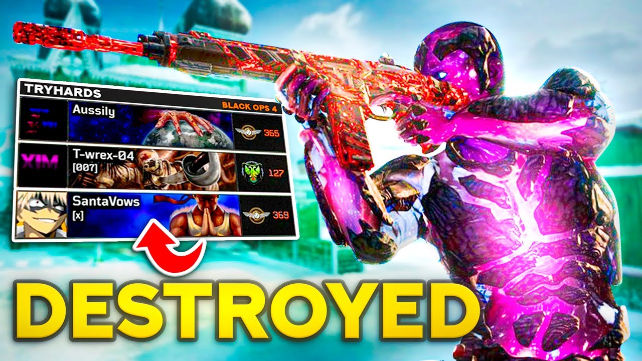 SOLO vs TRYHARDS!.. 😳 (COD BO4) - Black Ops 4 2023