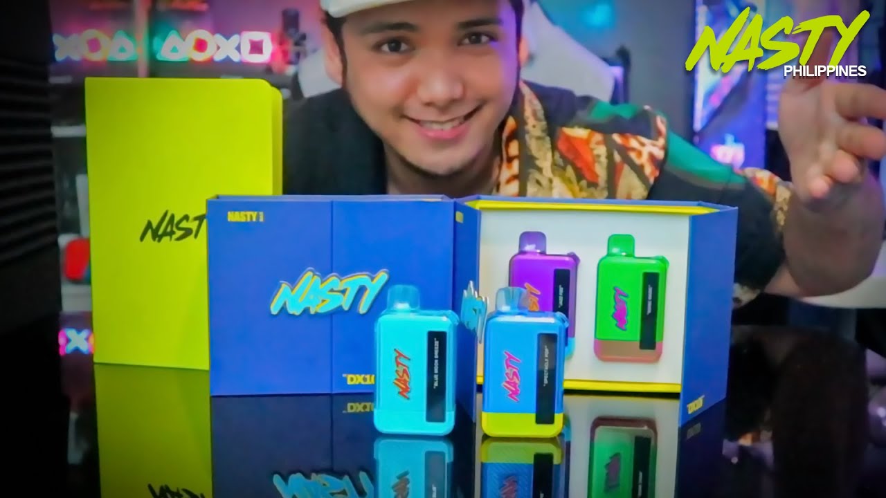 Nasty Bar DX10i Unboxing Test + Review | Disposable Stylish Vape