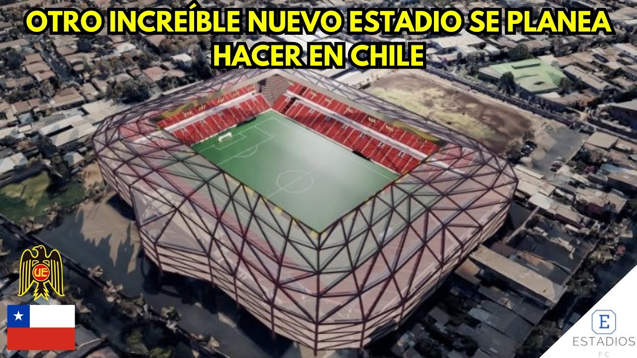 NUEVO ESTADIO SANTA LAURA: El otro INCREÍBLE ESTADIO que se planea construir en CHILE.