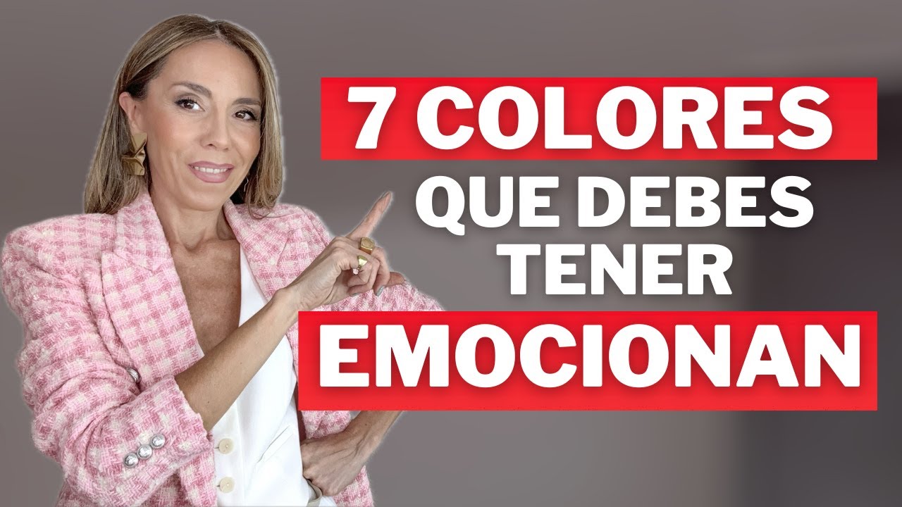 7 COLORES QUE DEBES TENER EN TU ARMARIO / PSICOLOGÍA DEL COLOR