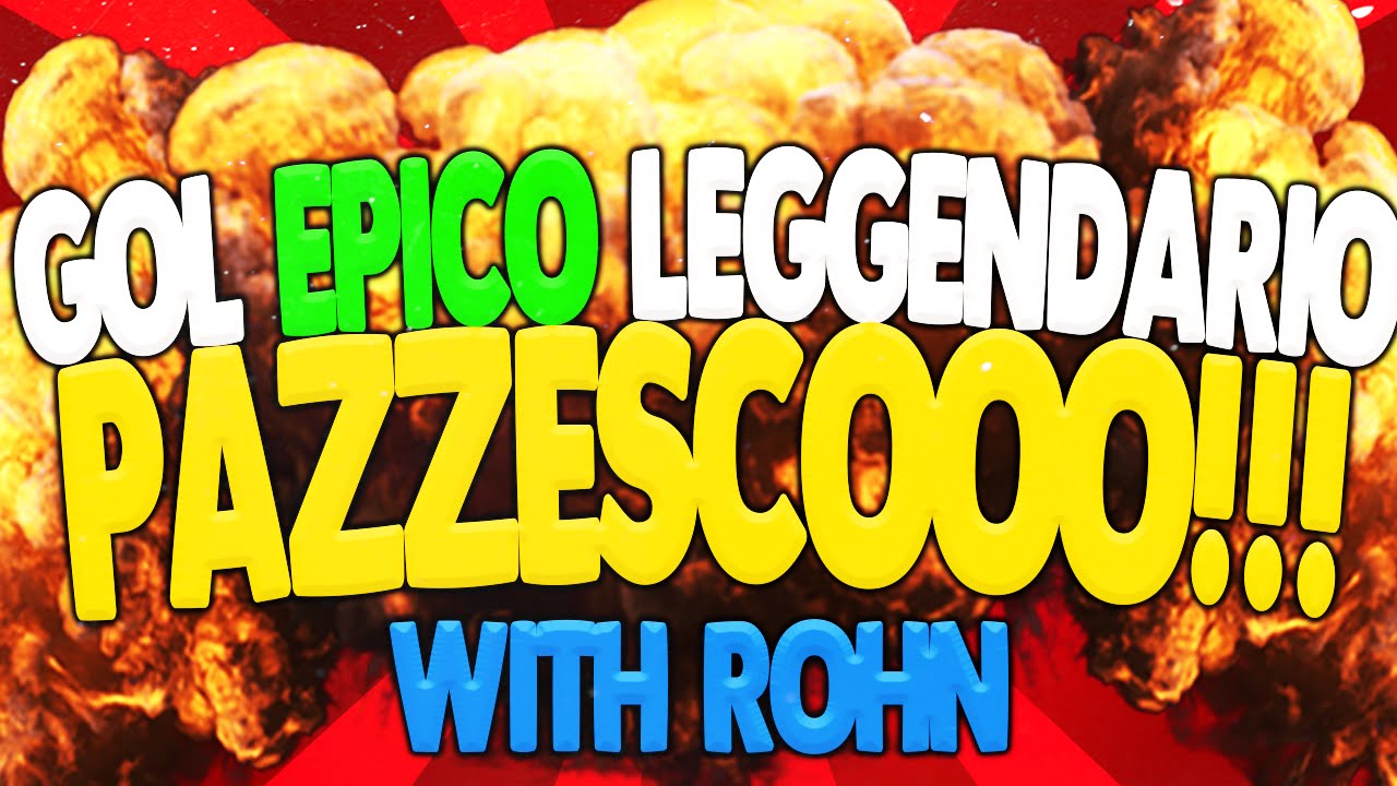 GOL EPICO LEGGENDARIO PAZZESCOOO!!! w/Rohn (FIFA 16 PRO CLUB)