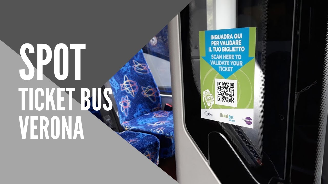 Ticket Bus Verona: il tuo biglietto sullo smartphone! | Spot #1