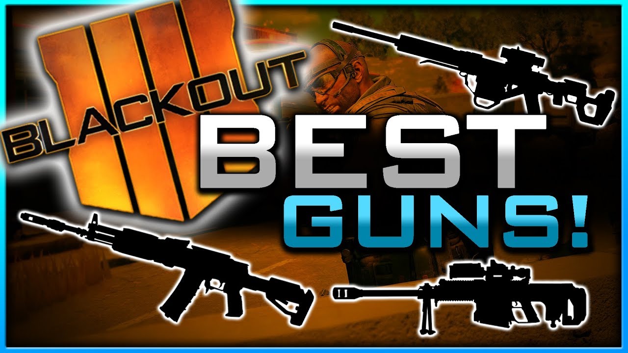 My Best Guns in Blackout Battle Royale!