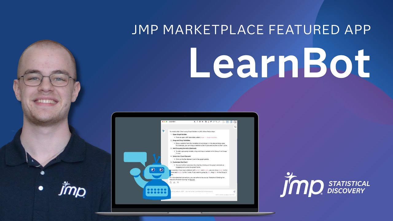 Meet JMP LearnBot: Your Intelligent Guide to Data Analysis