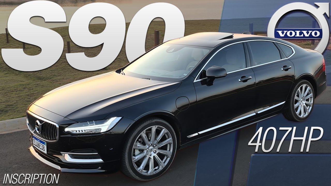 TUDO SOBRE O VOLVO S90 T8 407HP - MELHOR QUE OS RIVAIS ALEMÃES?