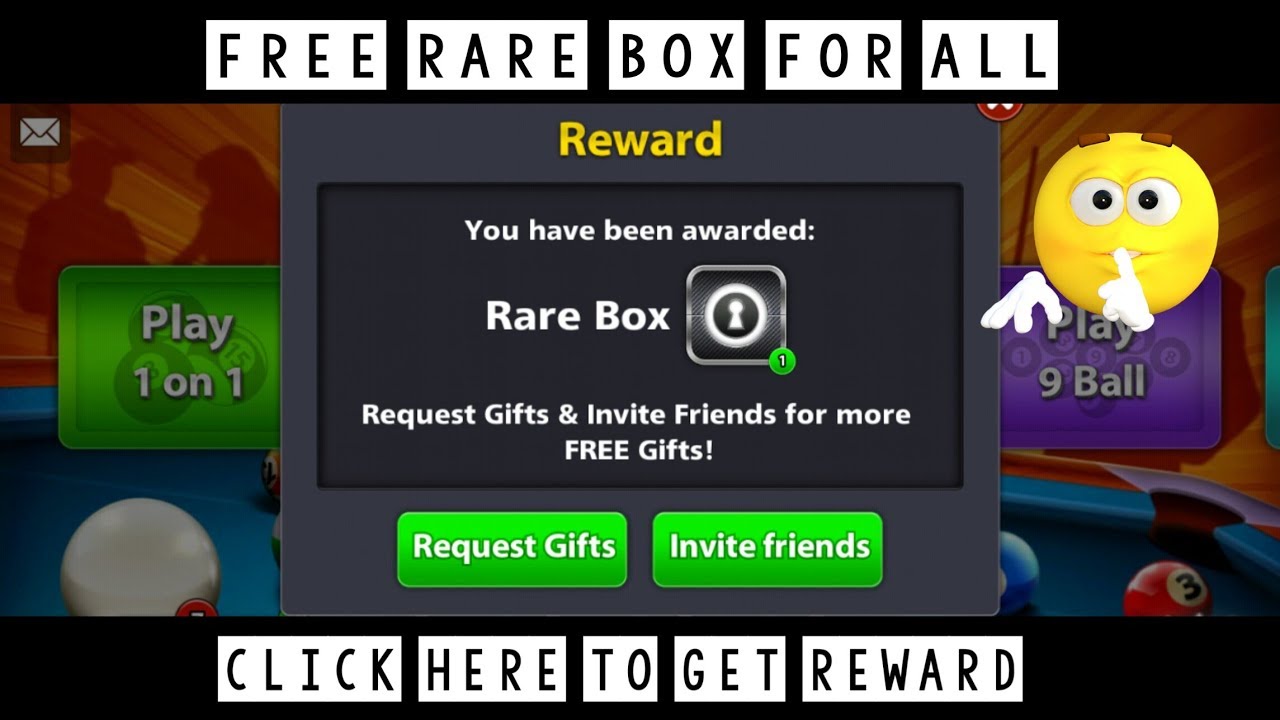 FREE Rare Box | 8 ball Pool Rewards Link | 2019 |