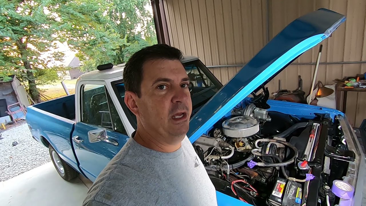 How To On The Cheap! Serpentine Belt Drive Install on a Chevy Small block In the 1972 Chevy C10!