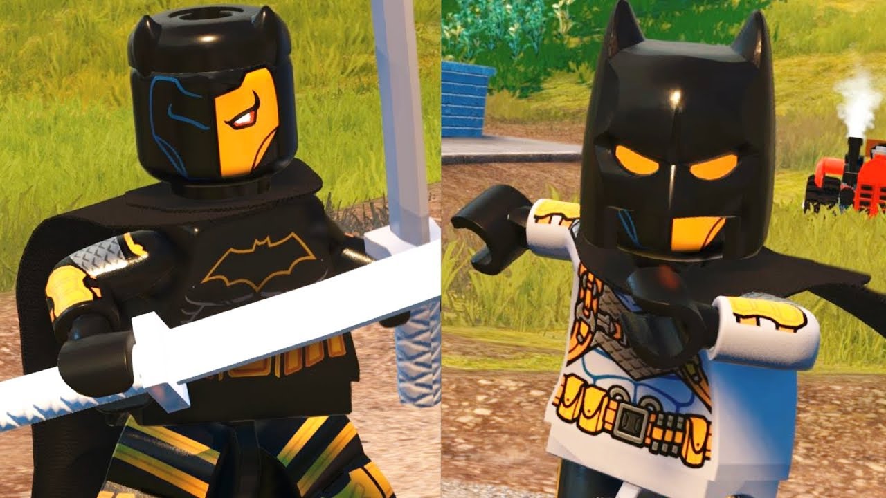 LEGO DC Super Villains - Batman and Deathstroke fusion (Custom Characters)