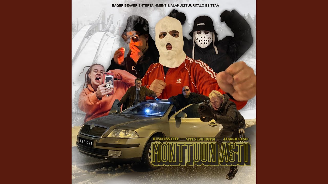 Monttuun asti (Mukana VITUN ISO ROTSI & Jaakko Keso)