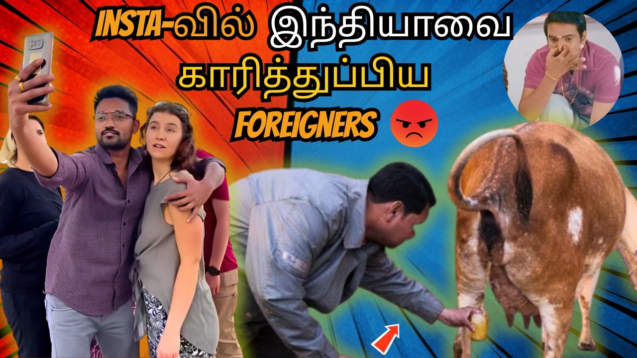 Insta-வில் இந்தியாவை காரித்துப்பிய Foreigners | Indians ROAST 🔥 | Part 1