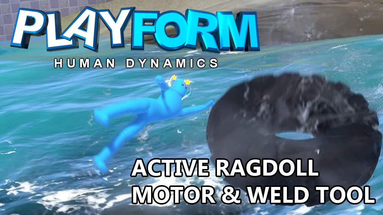 PlayForm: Human Dynamics - Building a fun water park ride with the Motor Tool and Weld Tool