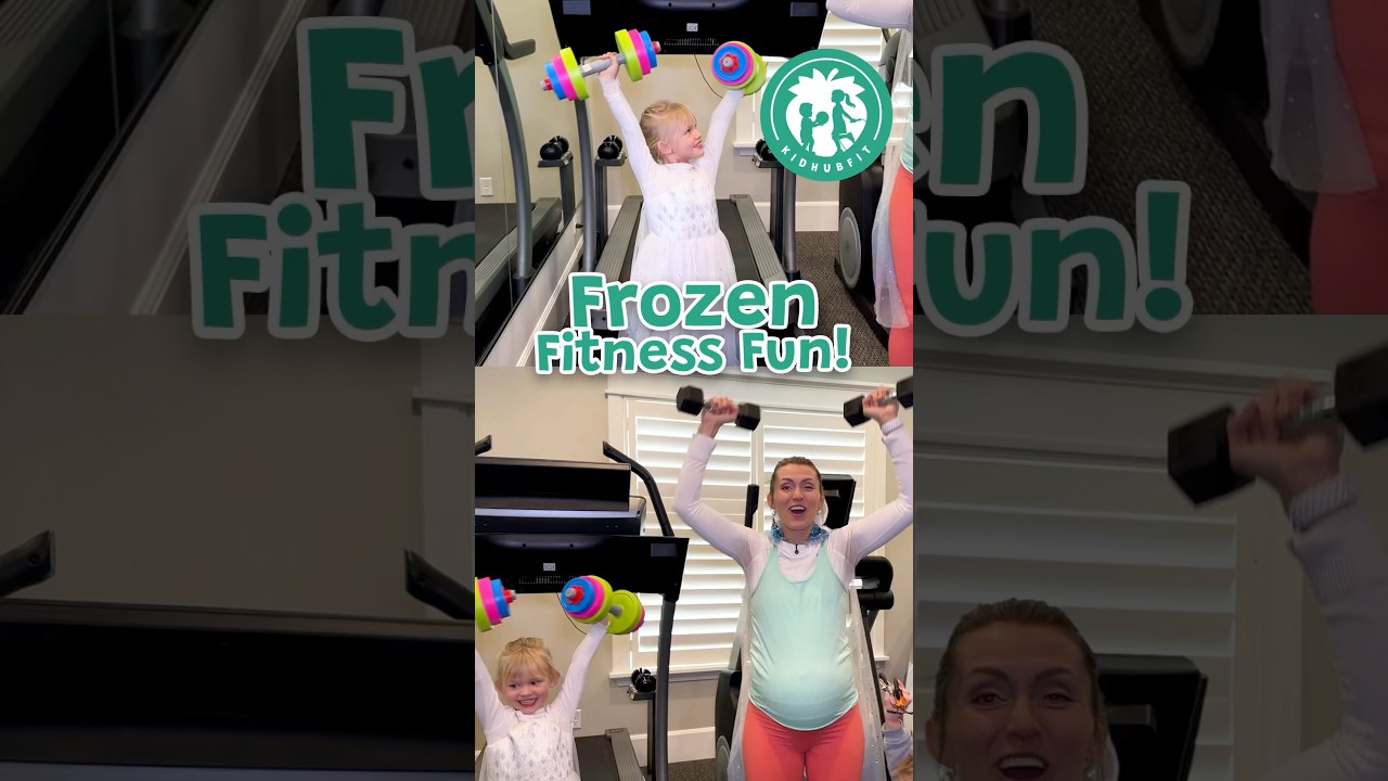 Princess Workout for Kids 👑❄️ | Frozen Fitness & Active Play! 🏃&zwj;♀️🔥 | Kid Hub Fit 💪