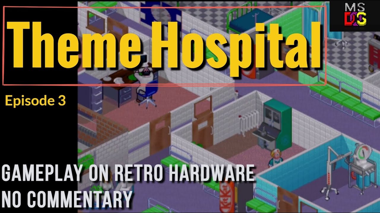 Theme Hospital [Ep.3] - Retro PC Gameplay [AMD K5 PR166  S3 Virge MSDOS 6.22][No Commentary]