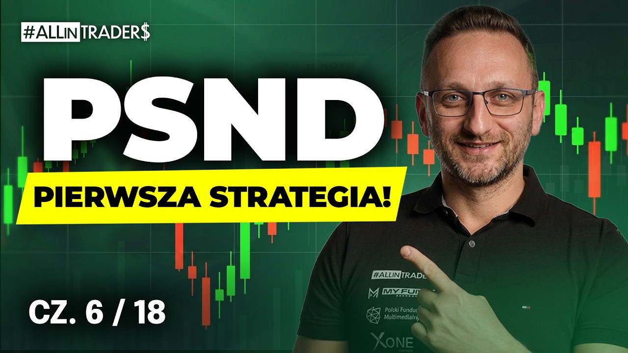 🔴FOREX TRADING dla POCZĄTKUJĄCYCH cz.6 (Strategia PSND krok po kroku)
