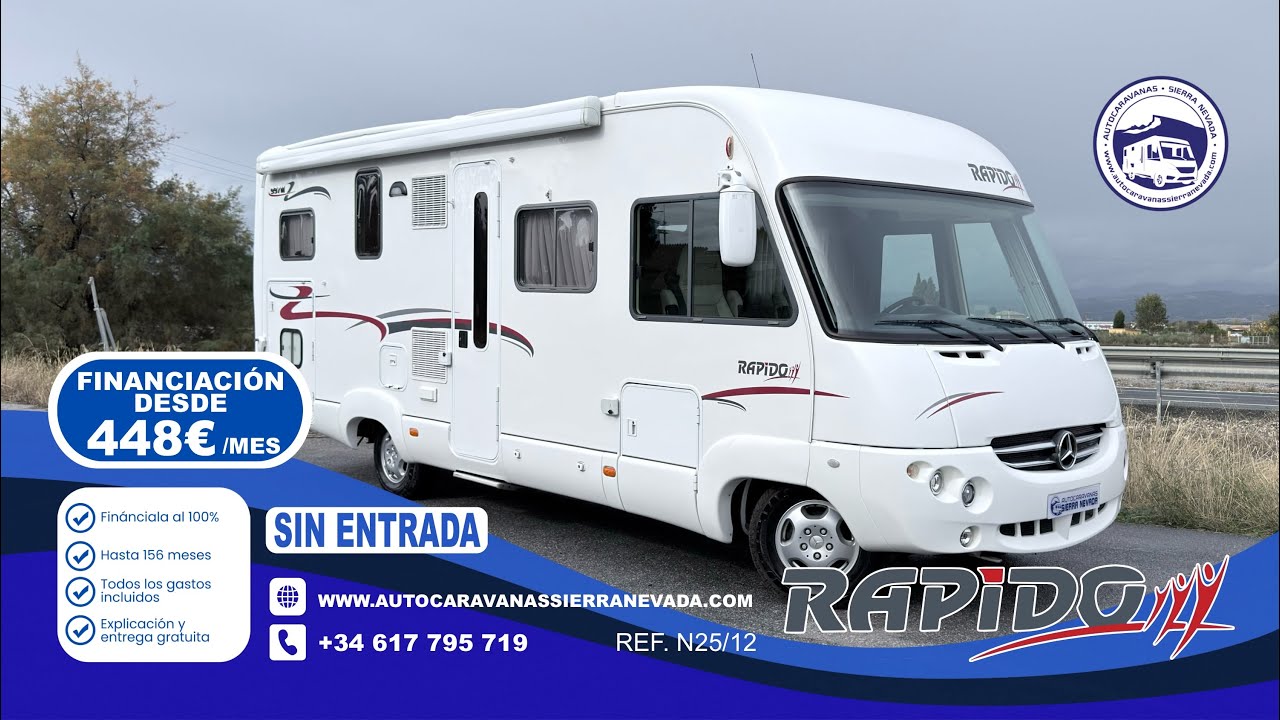 N25/12 AUTOCARAVANA INTEGRAL RAPIDO 997 M